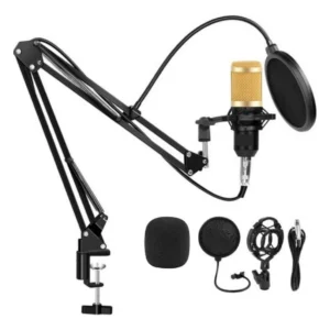 Kit Profissional Microfone - Estúdio em Casa!