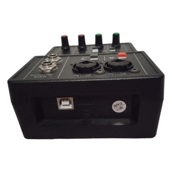 Mesa de Som / Interface de Áudio 2 Canais - Transmissões Profissionais! - Imagem 7