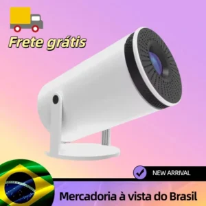 Projetor hy300 MAX PRO 4k android11 duplo wifi6 260ansi ARM Cortex-A53 bt5.0 1080p 1280*720p cinema em casa Manatech SWD1553 T8