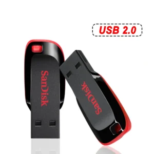 Sandisk pendrive 128gb 64gb 32gb 16gb mini unidade flash usb 32 64 128 16gb pen drive 2.0 usb vara disco na memória chave para o telefone