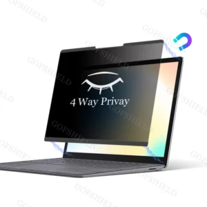 Película de privacidade magnética de 4 vias para Surface Pro X 9 8 7 6 5 4 Filtro protetor de tela antiespionagem para Microsoft Surface Laptop13,5 15 polegadas