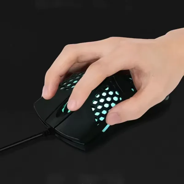 Viper BM600 - Mouse sem fio leve com design oco e iluminação RGB - Imagem 4