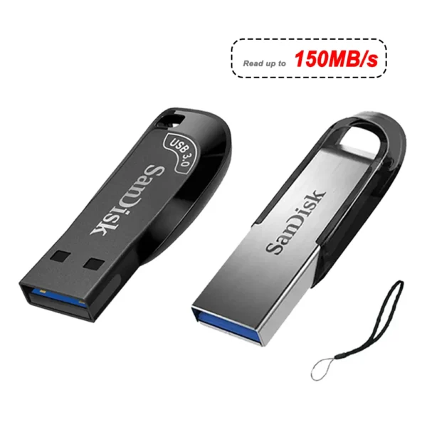 Sandisk USB 3.0or3.2 Pendrive 512GB 256GB 128GB 64GB 32GB USB Flash Drive 32 64 128 Pen Drive USB Flash Stick Disk na memória chave