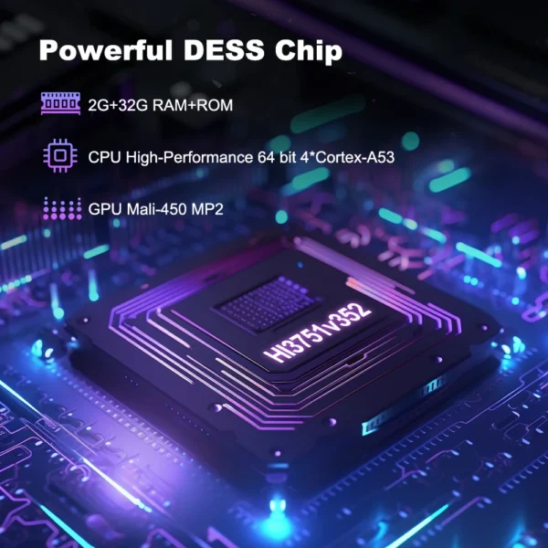 Projetor DESS 4K BT5.0 Dual Band WiFi6 2000 Lumens à prova de poeira Foco automático Correção Keystone Suporte 1080P HD Projetor LED - Imagem 2