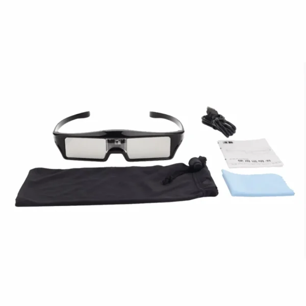 Óculos de substituição para óculos 3d, óculos com obturador ativo bluetooth dlp drive embutido - Imagem 5