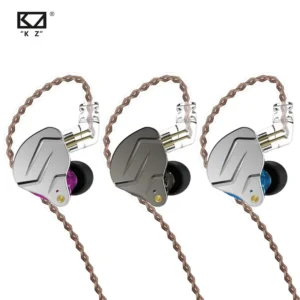 KZ ZSN PRO 1BA 1DD Híbrido Drive In Ear Fones De Ouvido HIFI Metal Bass Earbud Esporte Música Headset Substituível