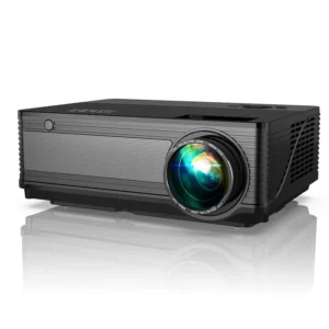 Projetor YABER Y21 Native 1920 x 1080P Projetor de vídeo Full HD com atualização de 450 ANSI, suporte 4k e zoom, projetor doméstico e externo