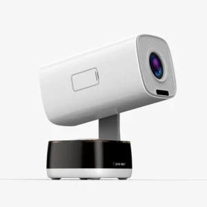 Yinzam K6 Mini Projetor Nativo 1080P Max 4K Projetor Inteligente com Luzes Coloridas Avançadas Android 13 Alto-falante Embutido Max 150 polegadas