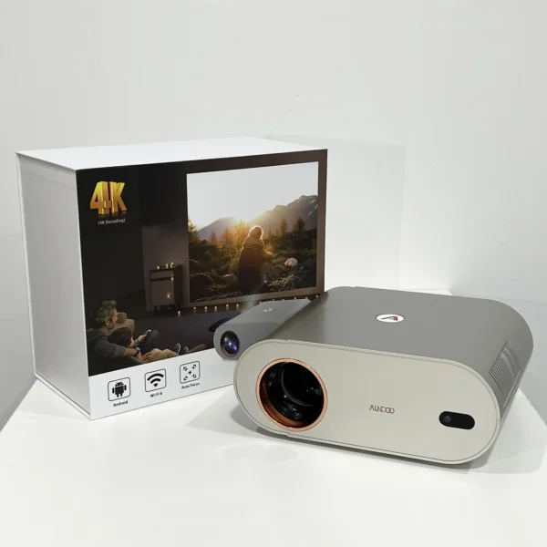 Alincoo D7W Projetor de Vídeo full hd 2k 4k Suporte Mini Projetor Portátil para Casa Foco Automático Android 11 Smart tv Beamer - Imagem 5