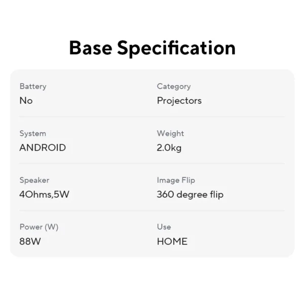 ThundeaL Mini Projetor Portátil TD92 Pro FHD 1080P Full HD Feixe 4K Vídeo WiFi Projetor Android TD92Pro Filme 3D Home Theater - Imagem 5