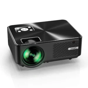 Projetor portátil YABER Y60 com atualização de 5500 Lux Full HD 1080P 200 "compatível com tela, projetor doméstico LCD LED