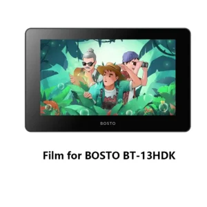 Película protetora compatível com BOSTO BT-13HDK Graphic Tablet Pen Display Papel fosco como filme