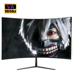 27 Polegada va 165hz monitores gamer 1ms 2k qhd 144hz monitores de jogos pc lcd monitor de tela curvada para desktop displays hdmi dp