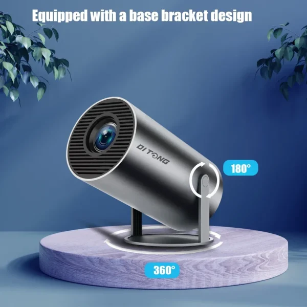 Ditong hy300 plus projetor 4k android 1080p 1280*720p full hd home theater vídeo mini projetor led para filmes versão atualizada - Imagem 4
