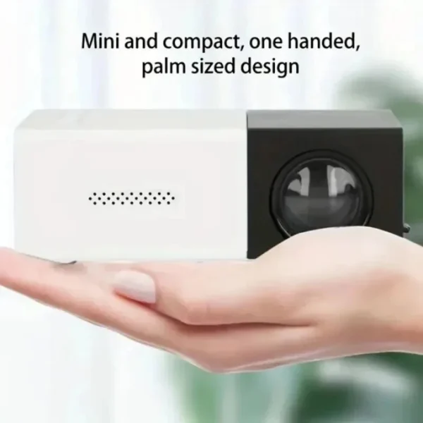Mini portátil yg300 led ao ar livre mini hd 1080p projetor móvel projetor infantil ultra-clara mini projetor portátil - Imagem 5