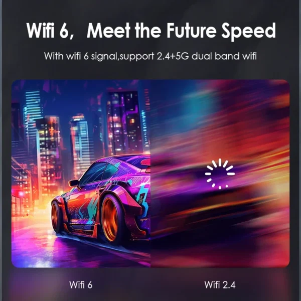 Caiwei projetores de feixe 4k para filme correção de foco automático inteligente android wifi 1080p full hd projetor de cinema em casa versão global - Imagem 6
