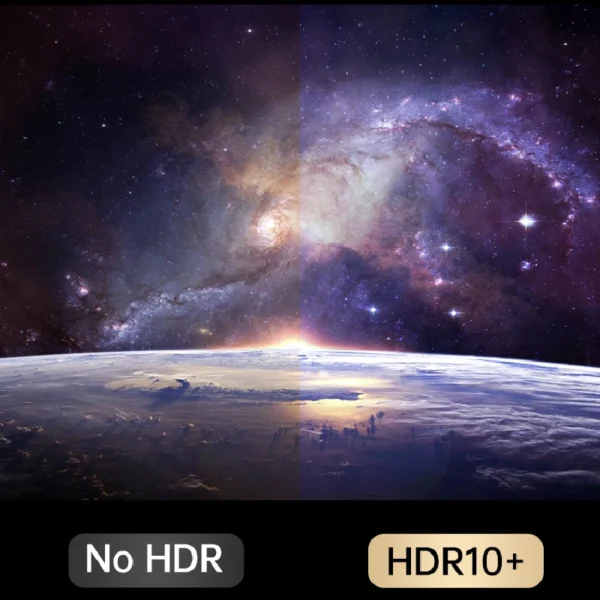 Projetor laser 4k ultra curto alcance android 13 controle de telefone móvel feixe de baixo ruído mini home studio cinema 200lmansi wifi 5g - Imagem 4