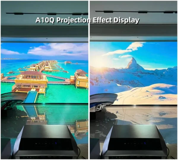 Projetor beamer 4k para filmes 2200 ansi foco automático nativo full hd 5g wifi android tv home theater luz do dia hdr projetores de vídeo - Imagem 3