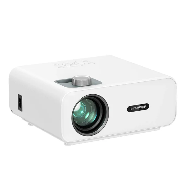 BlitzWolf BW-V5 Projetor LED Físico 1080P Resolução 9000 Lumens Bluetooth 5.0 Filme Portátil Compatível com TV Stick - Imagem 3