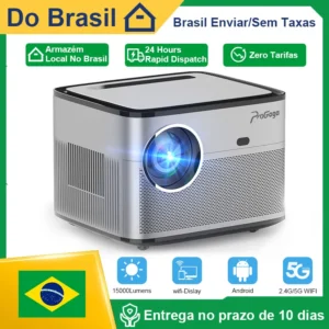 Pg550w portátil 5g wifi android full hd 1080p 2k 4k vídeo home theater projetores feixe projetor escritório filme beamer cinema