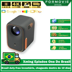 Formovie Xming Episódio Um Projetor 1080P FHD Home Mini Cinema Google TV Netflix Smart Outdoor Beamer Camping Fengmi Projetor
