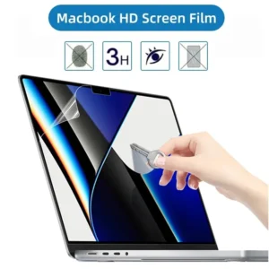 Protetor de tela para macbook hd filme macio para ar 13 Polegada m1 m2 pro 11 13 14 15 16 Polegada filme macio transparente para laptop