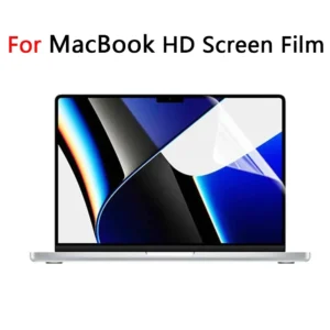 Protetor de tela HD para MacBook Pro 14 M1 M2 Pro Max Air 13 15 16 Filme macio transparente para laptop