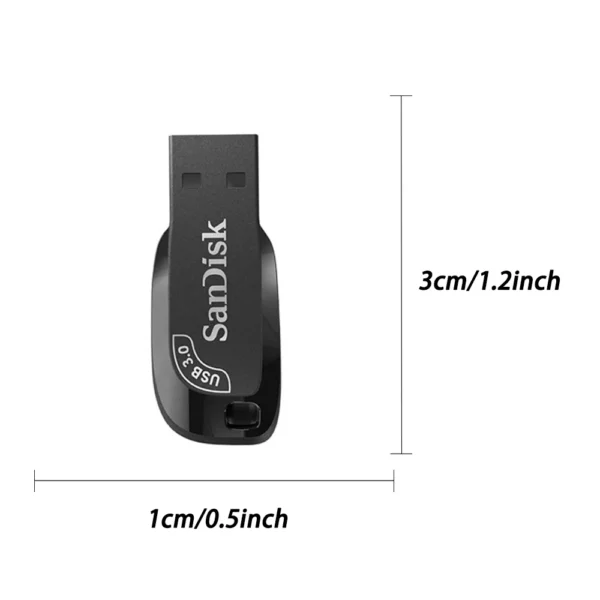 Sandisk USB 3.0or3.2 Pendrive 512GB 256GB 128GB 64GB 32GB USB Flash Drive 32 64 128 Pen Drive USB Flash Stick Disk na memória chave - Imagem 3