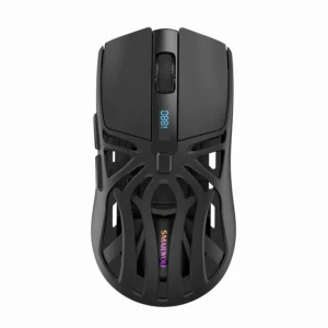 Mouse Gamer SMAILWOLF RS8 Bluetooth - 1000Hz, Conexão Tripla, 10000DPI, Leve para Notebook e Computador