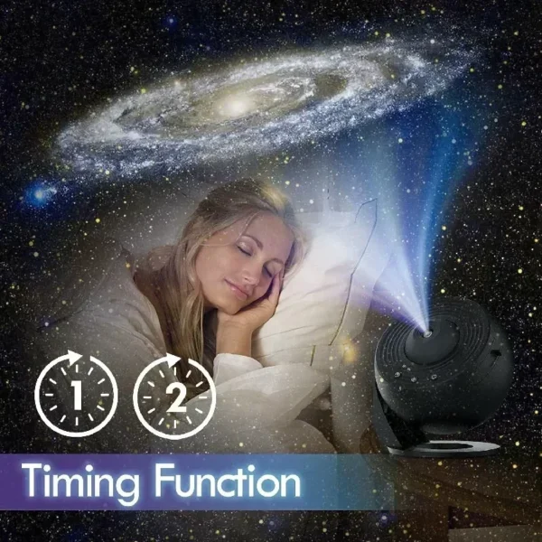 New Star Projector Galaxy Light 13 em 1 Planetário 360 ° Rotativa Aurora Night Light Lâmpada para Quarto Céu Estrelado Crianças Presente Adulto - Imagem 6