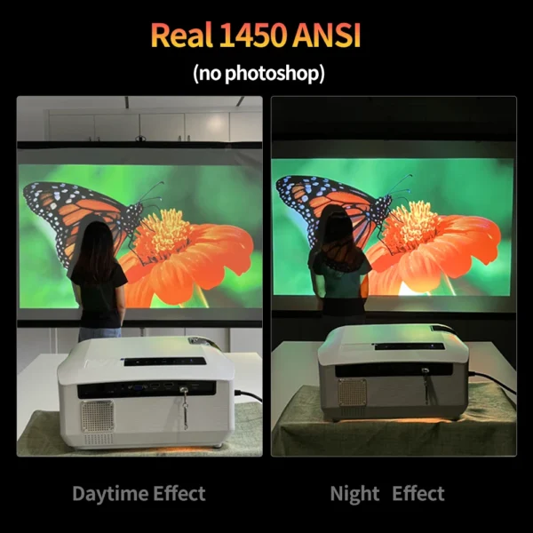 Projetor de feixe ultra hd para home theater, projetor de luz diurna, android nativo, wi-fi, pk, dlp, experiência de TV laser, 1080p, 4k - Imagem 2
