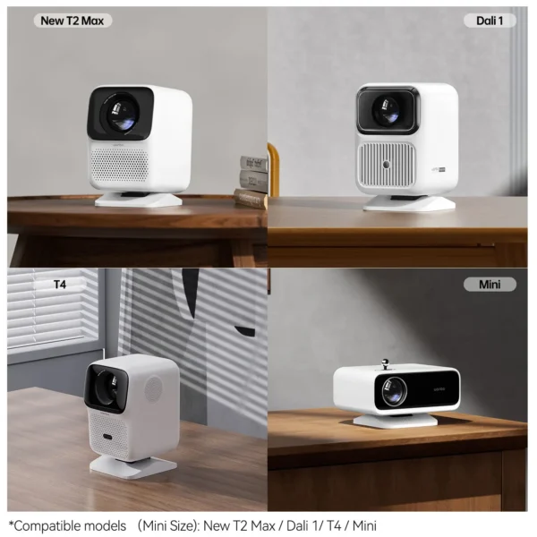 Wanbo suporte para projetor de mesa, suporte removível e ajustável para projetor de mesa universal - Imagem 5