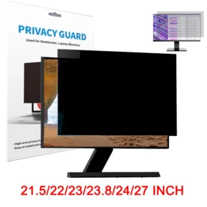 Filtro de tela de privacidade do computador 24 Polegada 27 21.5 23.8 20 23 para 16:9/16:10 monitor widescreen removível pc anti-espião-protetor peep