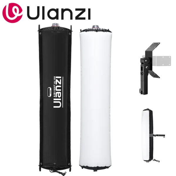 Ulanzi AL60 Luz LED inflável 2700K-6500K Luz de ar macio bicolor com alça Controle de APP portátil para estúdio de fotografia