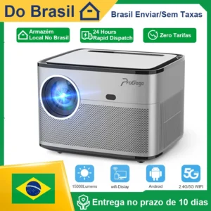Pg550w foco automático full hd 1080p projetor 4k android wifi pg550 portátil vídeo filme cinema em casa projetor de feixe 3d
