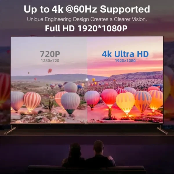 Projetor 4K Full HD 1080P para filmes Android WiFi Projetor de feixe de home theater Projetor de feixe de reunião de filmes de vídeo ao ar livre - Imagem 4