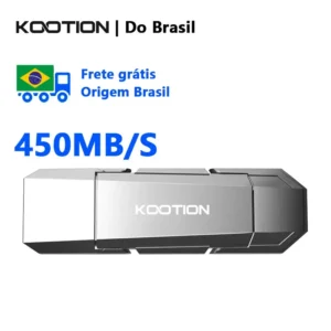 KOOTION U54 USB 3.2 Pen Drive de estado sólido 450 MB/s Pendrive de alta velocidade 512 GB 256 GB 128 GB USB Tipo C Flash Drive Memory Stick