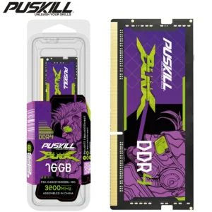 PUSKILL DDR4 Notebook Memoria Ram DDR4 16GB 3200MHz 2666MHz 2400MHz 1.2V 260 pinos Sodimm Memória para laptop