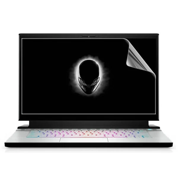 Anti Glare Scratch Screen + Laptop Ultra Fino Alta Clara Transparente Tpu Filme Da Capa Do Teclado Para Alienware M16 R1 2023 16 "16:10 - Imagem 2