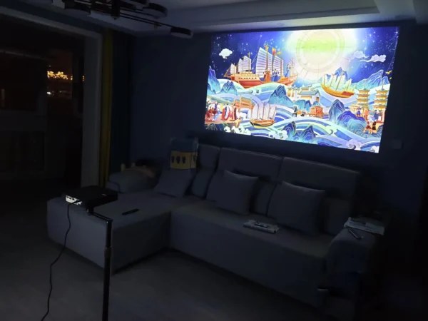 Formovie S5 Projetor Laser, Fengmi, 1100Ansi Lumens, Sistema de Home Theater, Portátil, Mini, ALPD, MEMC, Mini, 1080P - Imagem 3