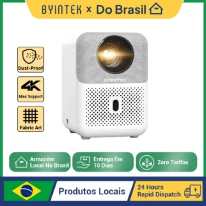 BYINTEK LOVE U4 Projetor 4K Smart 1080P Mini Home Theater Vídeo Android WIFI para Smartphone Cinema