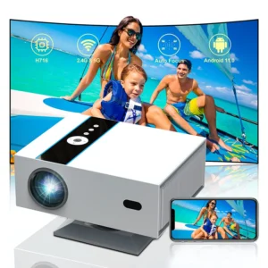 Xnano X6 Novo produto Projetores Full HD 1080P 380 ANSI Lumens Vídeo Home Theater Android 13 5G WiFi BT5.2 Projetor de feixe de LED