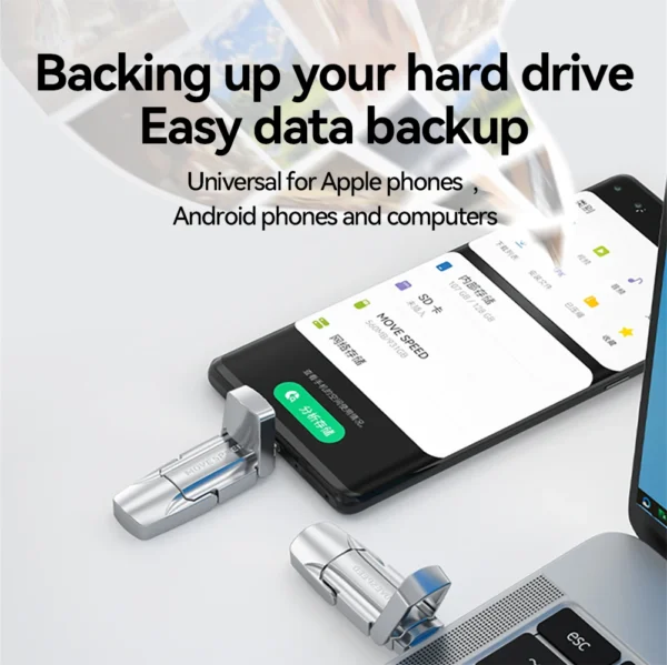 Movespeed usb 3.2 caneta de estado sólido 520 mb/s alta velocidade usb tipo c flash drive 1tb 512gb 256gb 128gb usb gen 2 pendrive flash - Imagem 2