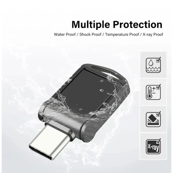 Original tipo c usb flash drives 512gb 1tb pendrive de alta velocidade usb 3.0 pen drive otc 2tb u disco memória vara para xiaomi telefone pc - Imagem 5