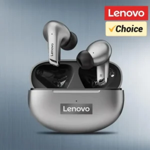 Lenovo lp5 sem fio bluetooth fones de ouvido estéreo alta fidelidade música esportes à prova dwaterproof água tws fone com microfone novo