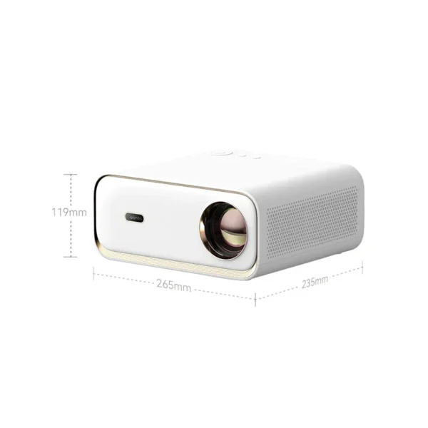 Projetor Wanbo X5 4K 1080P 20000 Lumens 1100ANSI Android 9.0 Dual Band Wifi 6 Projetor Office Home Theater Beamer Projetor - Imagem 4