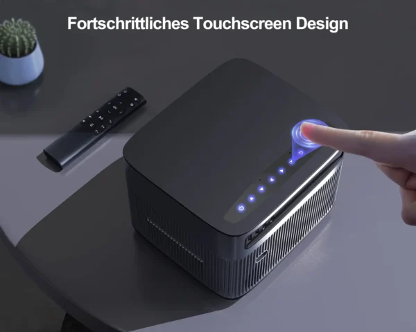 Projetor Wimius Nativo 1080P Full HD 500 ANSI 25000L 4K Suportado WIFI 6 Projetor Bluetooth Autofoco Correção Keystone - Imagem 5