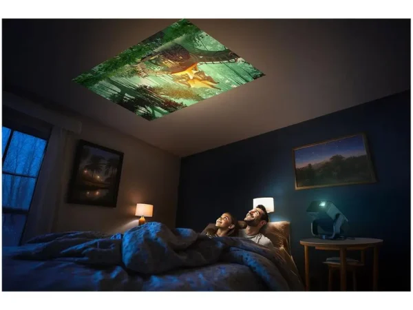 Projetor Portátil Smart Epson EpiqVision EF-22N Laser Full HD 1000 Lúmens 3LCD Wi-Fi Bluetooth HDMI Azul Safira - Imagem 3