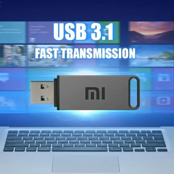 XIAOMI-Pen Drive de Metal Impermeável, Pen Drive de Alta Velocidade, USB 3.1, Memória Tipo C para Computador, Dispositivos de Armazenamento, Original, 2TB, 1TB - Imagem 6