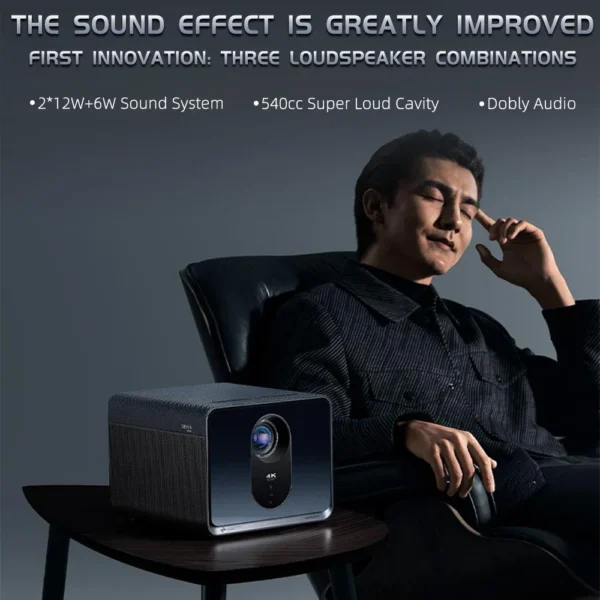 Formovie X5 4K Projetor Laser 4500 ANSI Lumens ALDP Android Projetor Inteligente 4 + 128gb Grande Memória Home Theater tv Melhor Projetor - Imagem 7